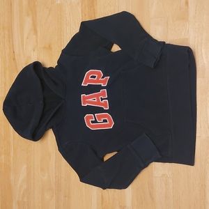 2/$15 Gap Kids Navy Blue Girls Hoodie Size S